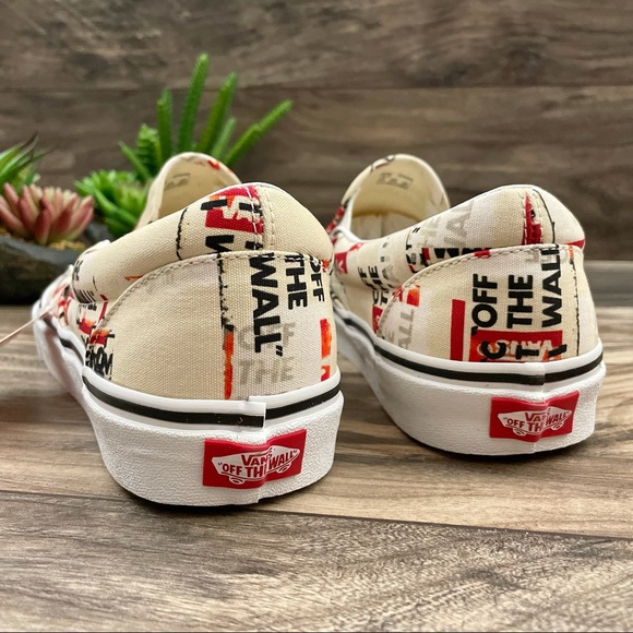 ⛔️SOLD⛔️ NIB Vans Classic Slip On Sneaker Packing Tape 10 - Picture 7 of 11